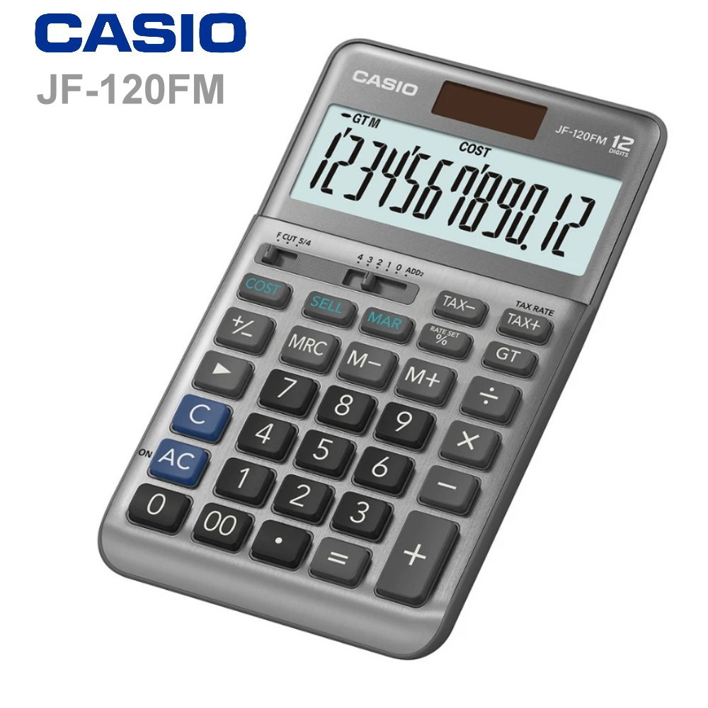 CASIO  JF-120FM  二用計算機