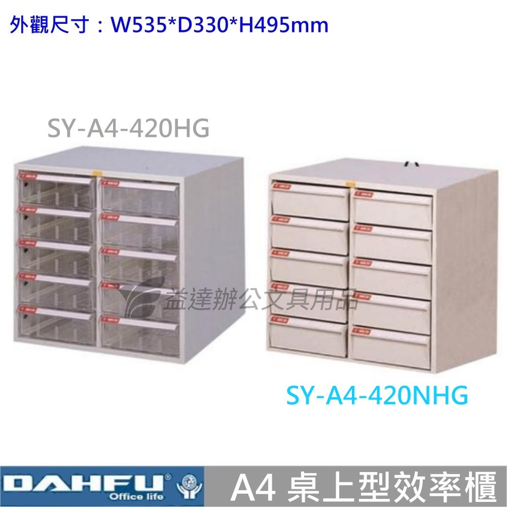 SY-A4-420HG  桌上型效率櫃